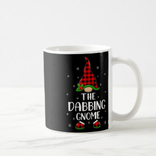 Caneca De Café Xadrez Vermelha Buffalo Correspondendo Ao Dabbing