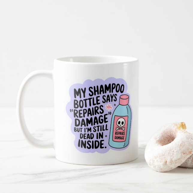 Caneca De Café Xampu (Com Donut)