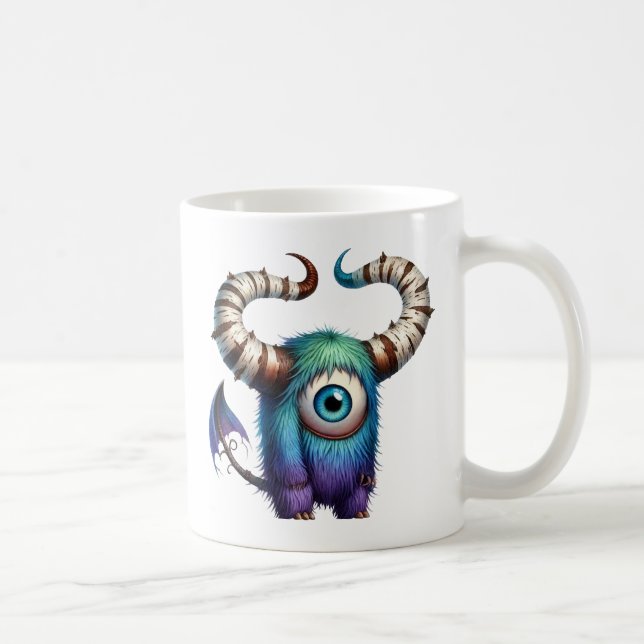 Caneca De Café Xander - Monstro De Um Olho (Direita)