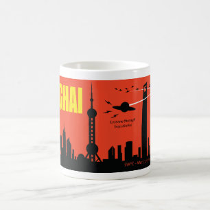 Caneca De Café Xangai - Aliens SWFC