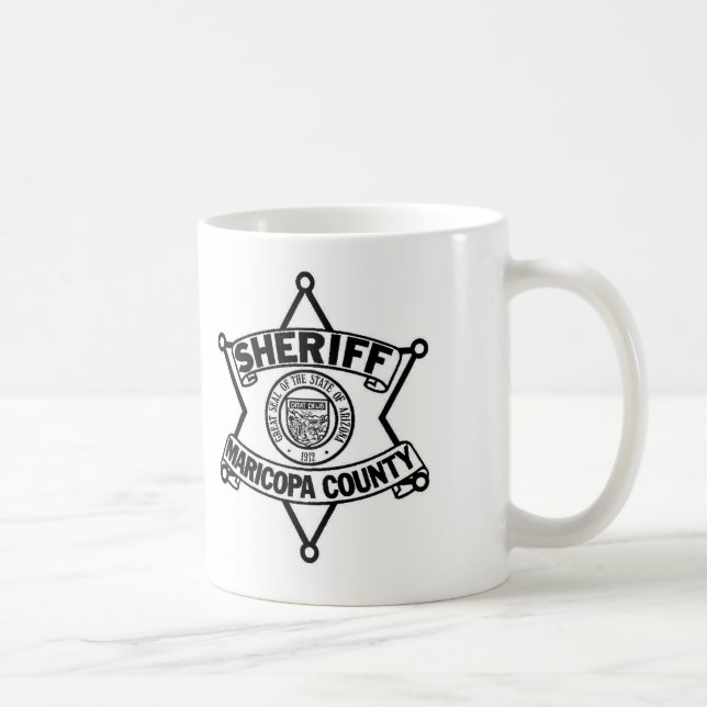 Caneca De Café Xerife de Maricopa County (Direita)