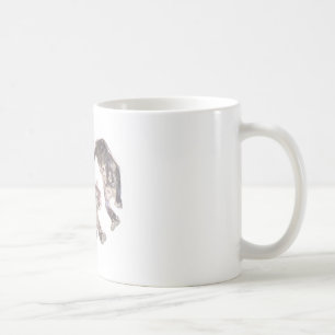 Caneca De Café Xian China 2002 Tigres Fantasmas Transp. Círculo B