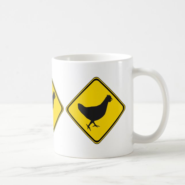 Caneca De Café Xing de frango! (Direita)