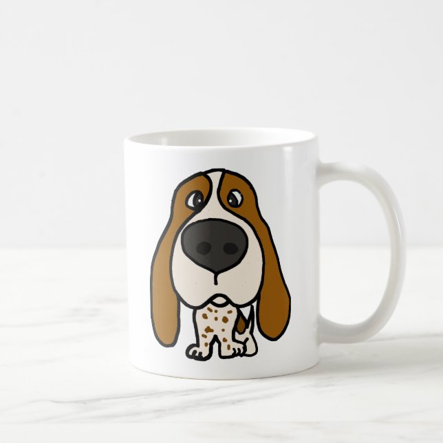 Caneca De Café XX- cão de cão engraçado (Direita)