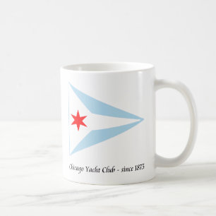 Caneca De Café Yacht club de Chicago, desde 1875
