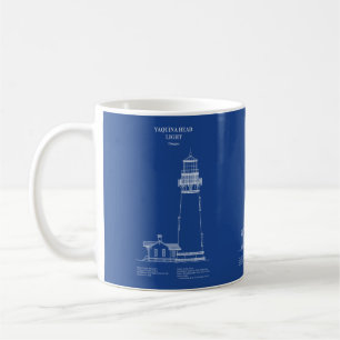 Caneca De Café Yaquina Head Lighthouse - Oregon - AD