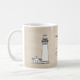 Caneca De Café Yaquina Head Lighthouse - Oregon - SBD