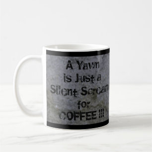 Caneca De Café Yawn é um Gritar Silencioso para o Café-Urso