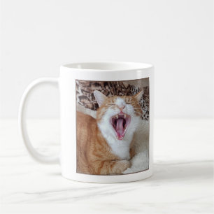 Caneca De Café Yawns - Um Gritar Silencioso para o Café!