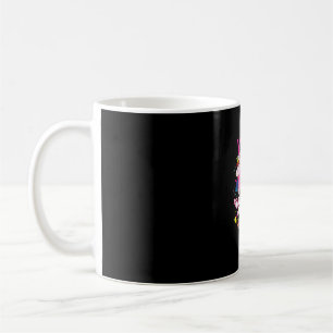 Caneca De Café Yaya Da Camisa De T-Shirt Da Princesa Unicórn De A