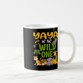 Caneca De Café Yaya Da Selva Safari, Um Jardim Zoológico Selvagem
