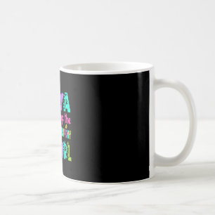 Caneca De Café Yaya do dinossauro saurus rex da menina de anivers