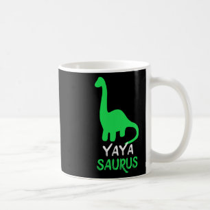 Caneca De Café Yaya-saurus Funny Dino Dinosaur Yayasaurus