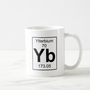 Caneca De Café Yb - Ytterbium