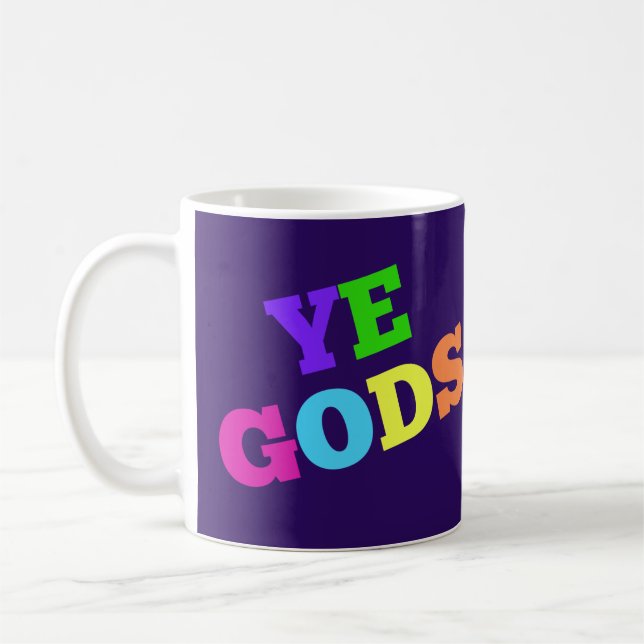 Caneca De Café Ye Deuses! (Esquerda)