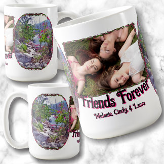 Caneca De Café Yelapa Trilha Amigos para Sempre 821