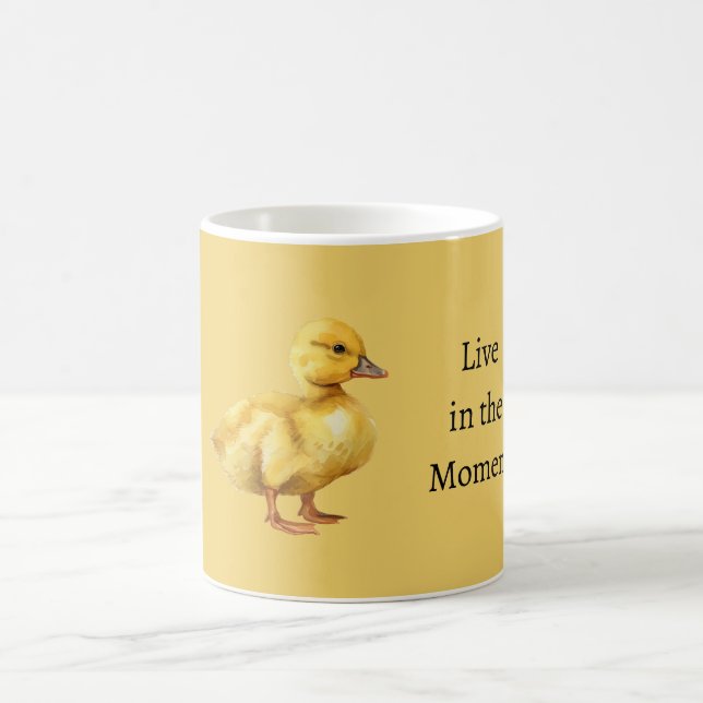 Caneca De Café Yellow Baby Duckling (Centro)