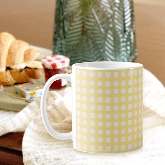 Caneca De Café Yellow Marshmallow Mug (Criador carregado)
