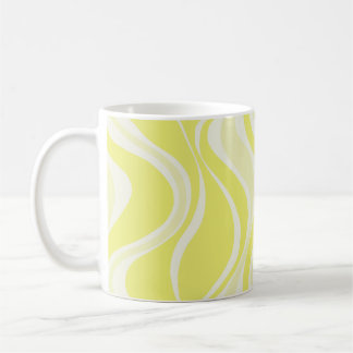 Caneca De Café Yellow Waves Mug