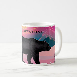Caneca De Café Yellowstone Bear Mug