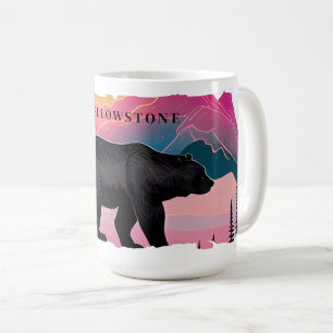 Caneca De Café Yellowstone Bear Mug