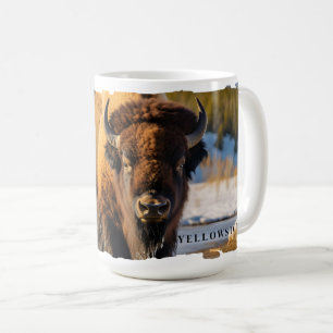 Caneca De Café Yellowstone Bison Mug