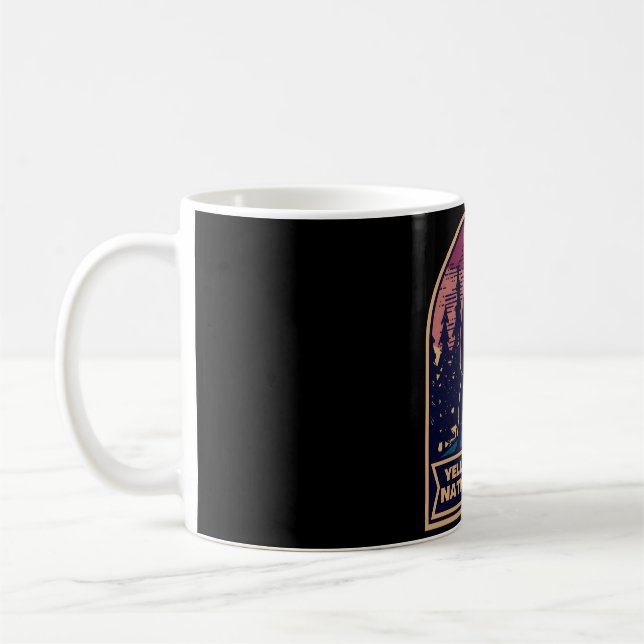 Caneca De Café Yellowstone � Espírito das Montanhas (Esquerda)
