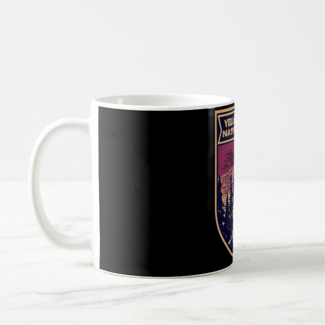 Caneca De Café Yellowstone � Espírito das Montanhas (Esquerda)