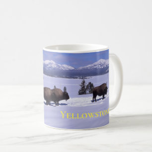 Caneca De Café Yellowstone Mug-Buffalo