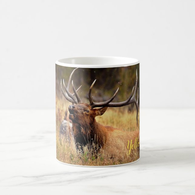 Caneca De Café Yellowstone Mug-Elk (Centro)
