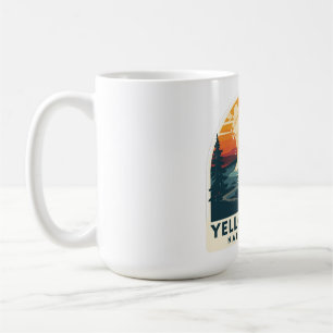 Caneca De Café Yellowstone National Park Adventure Design