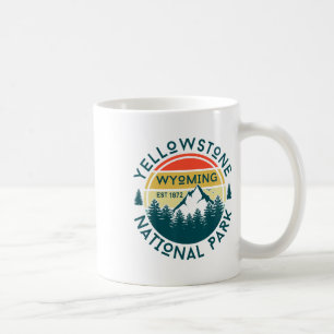 Caneca De Café Yellowstone Wyoming Natureza Caminhada Ao Ar Livre