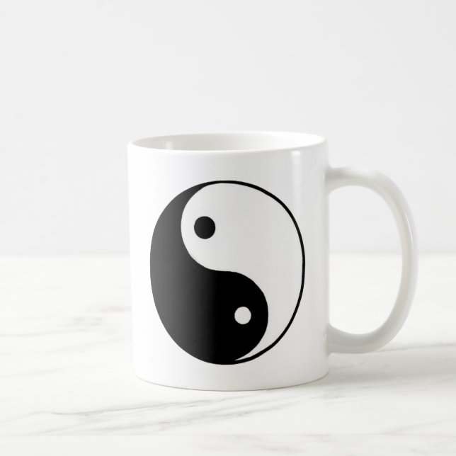 Caneca De Café Yin Yang (Direita)