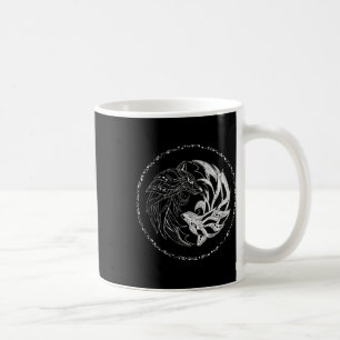 Caneca De Café Yin Yang, Lobo, Lobos, Yinyang, Chi Gong Taichi,