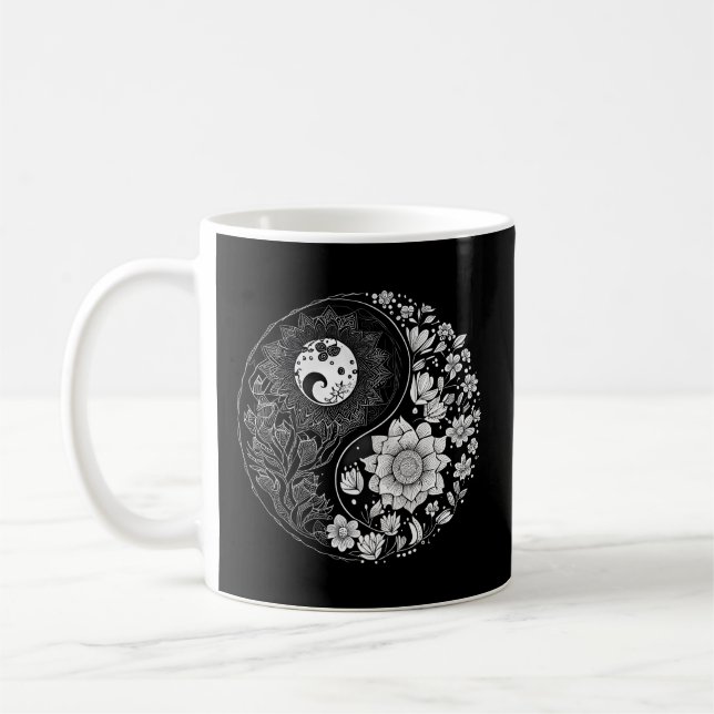 Caneca De Café Yin Yang Lotusdala Para (Esquerda)