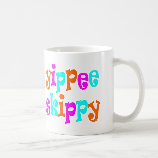 Caneca De Café yippee skippy (Direita)