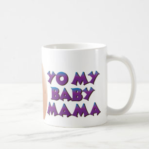 Caneca De Café YO MEU MAMA do BEBÊ - personalizado com nome