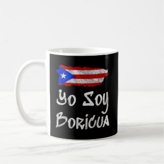 Caneca De Café Yo Soy Boricua Gift Island Of Puerto Rico Flag Tai