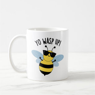 Caneca De Café Yo Wasp Acaba Com Um Inseto Engraçado