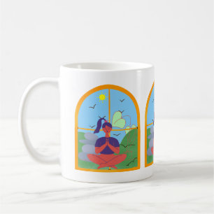 Caneca De Café Yoga
