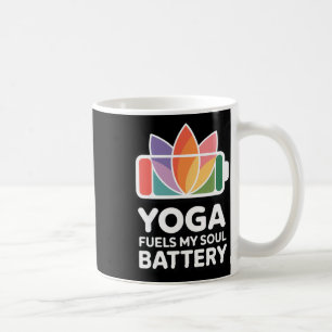 Caneca De Café Yoga Alimenta Minha Alma Ttery - Citação Espiritua