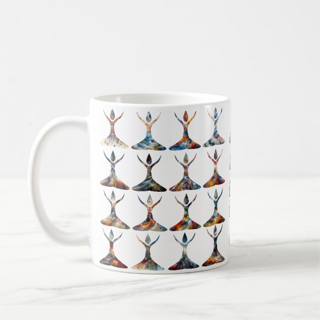Caneca De Café Yoga Buddies (Esquerda)