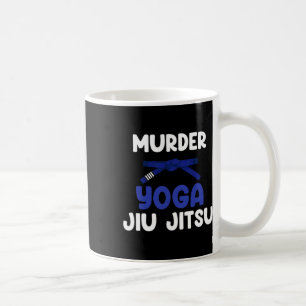 Caneca De Café Yoga de Assassinato Jiu Jitsu Caratê Boxe Muay Tha