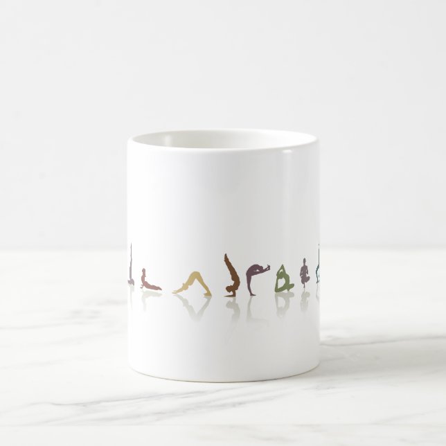 Caneca De Café yoga_earth (Centro)