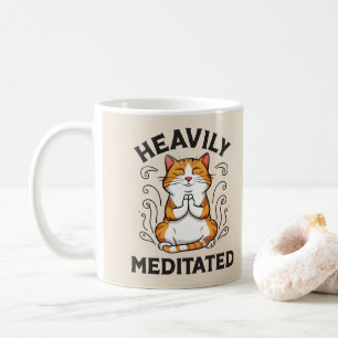 Caneca De Café Yoga Engraçada e Pesada