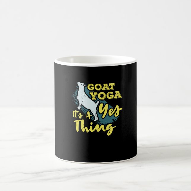 Caneca De Café Yoga Goat Goatyoga (Centro)