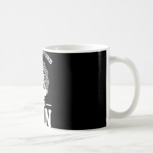 Caneca De Café Yoga Não Perturbe, Estou no Design Zen