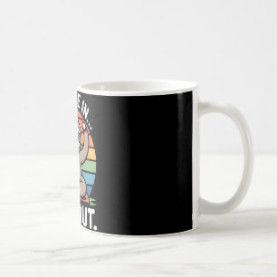 Caneca De Café Yoga Respire Dentro Zzz Fora Preguiça _3