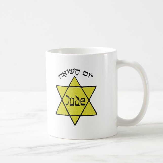 Caneca De Café Yom Hashoah (Direita)
