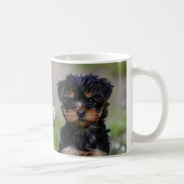 Caneca De Café Yorkie mug clássico (Direita)